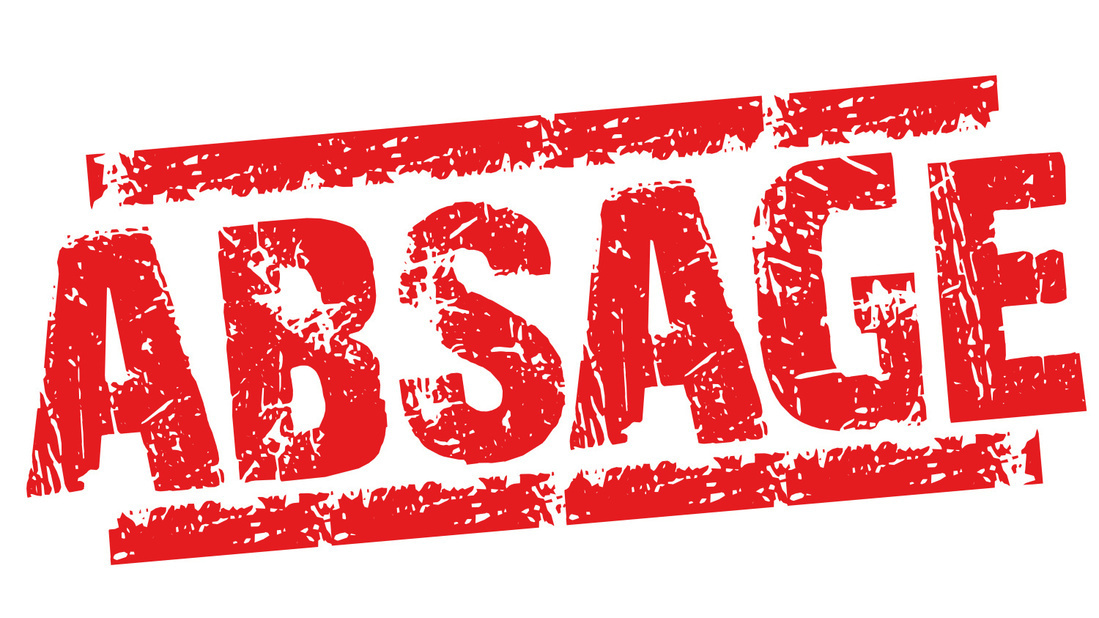 STEMPEL ABSAGE